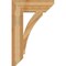 Ekena Millwork Thorton Slat Rough Sawn Bracket, Western Red Cedar, 6"W x 22"D x 34"H BKT06X22X34THR06RWR - alternate 2
